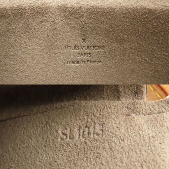 LOUIS VUITTON Black Monogram Pouch - Picture 8 of 9